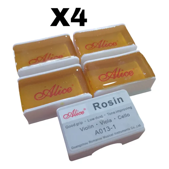 Pezrrubia Resina Para Violín Viola Cello X4 Unidades