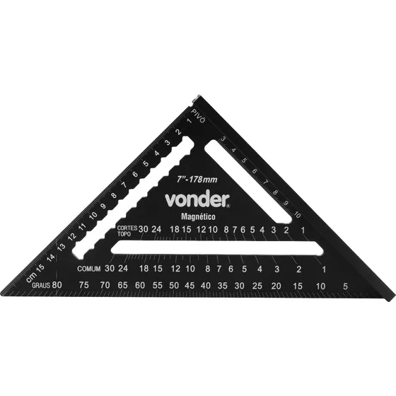 Esquadro Rápido 7 Polegadas  Vonder
