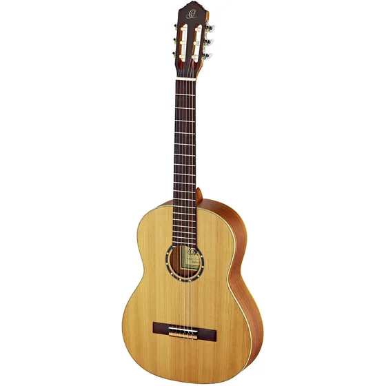 Ortega Guitars 6 String Family Serie Pro Zurdo Solido Nylon