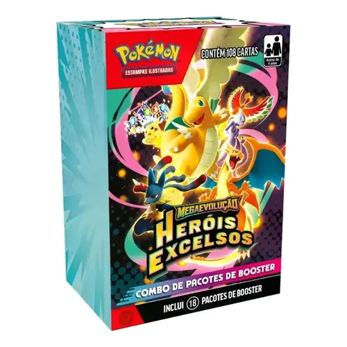 Pokémon Tcg: Ascended Heroes - Booster Bundle-en | MercadoLivre