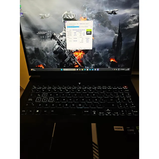 Thunderobot Zero I9-13900hx 32gb1tb Rtx4070 8gb W11 P Blanco