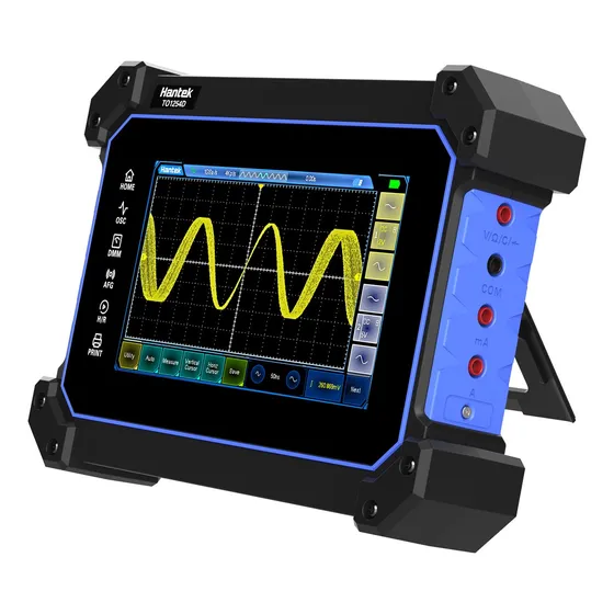 Hantek Tablet Osciloscópio Digital 2ch Tela 7 Pol Portátil