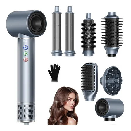 Secador De Cabelo Profissional 8 Em 1 Conjunto 1300w