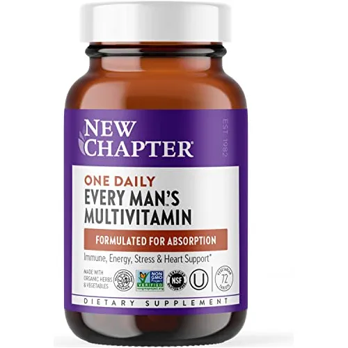 Nuevo Capítulo Multivitamínico Para Hombres Inmunes, Zr6ui