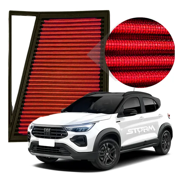 Filtro Ar Esportivo Fiat Pulse S-design 1.3 Ano 2022 A 2025