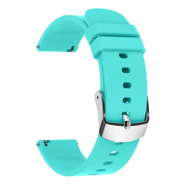 Correa De Silicona (bl) Compatible Con Smartwatch Br P22 De