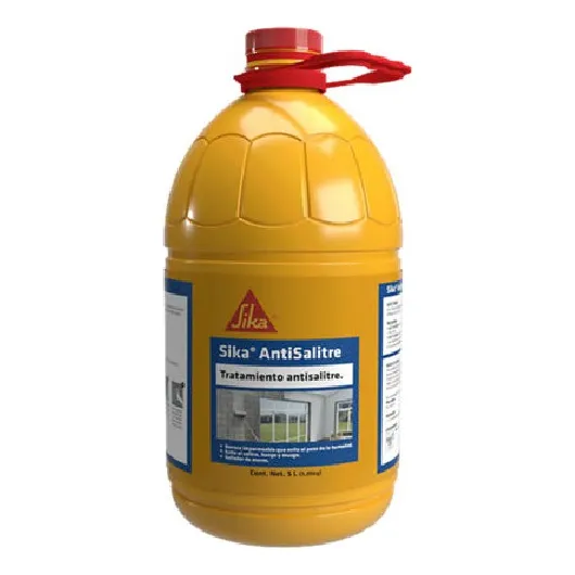 Antisalitre Para Muros Sika 5litros Interior Y Exterior Acabado Mate Color Blanco