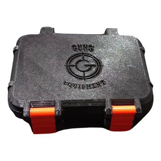 Caja Porta Balas Municion 150 Balas 22lr Perno Metalico