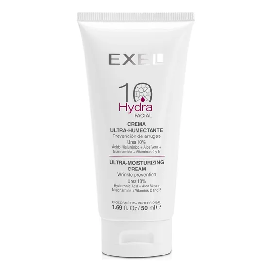 Crema Hidratante Facial Hydra 10 Exel Anti Arruga Hialuronic