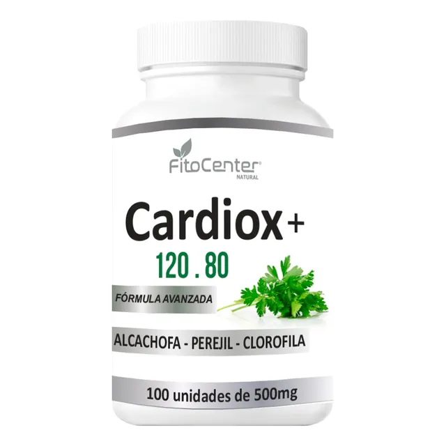 Cardiox 500mg Fitocenter Formula Avanzada 100 Capsulas