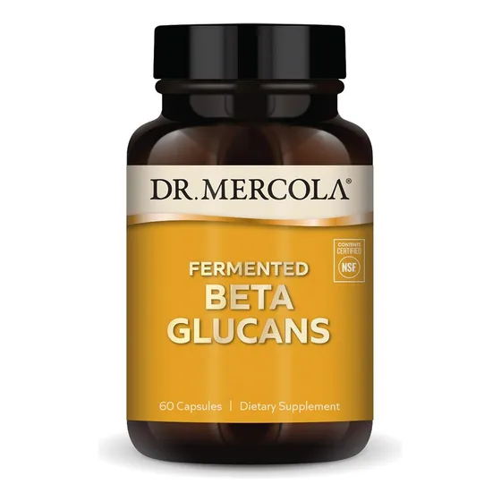 Dr Mercola Beta Glucanos Fermentados Suplemento Dietario 60c