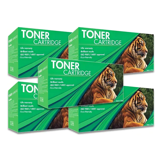 Psa Kit 5 Cartuchos Toner Brother Modelo Tn660 Alta Calidad Certificado Iso 9001/14001 Rendimiento 2600 Paginas Al 5% De Cobertura Computo Y Papeleria Negro, Chico