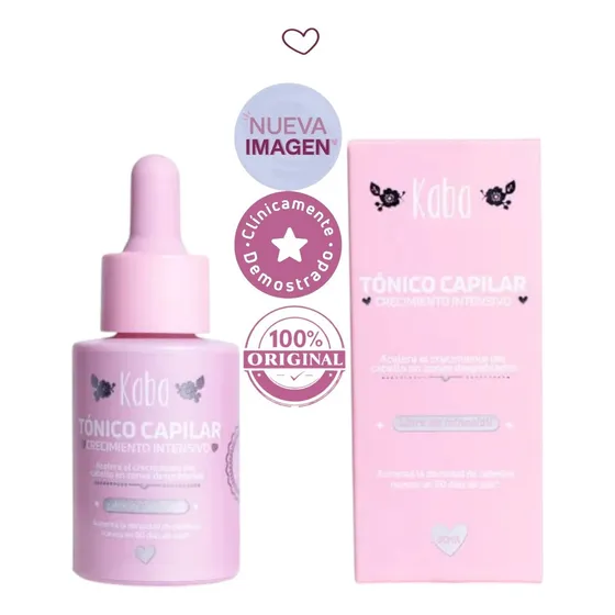 Tónico Capilar De Crecimiento Kaba 30 Ml Original 
