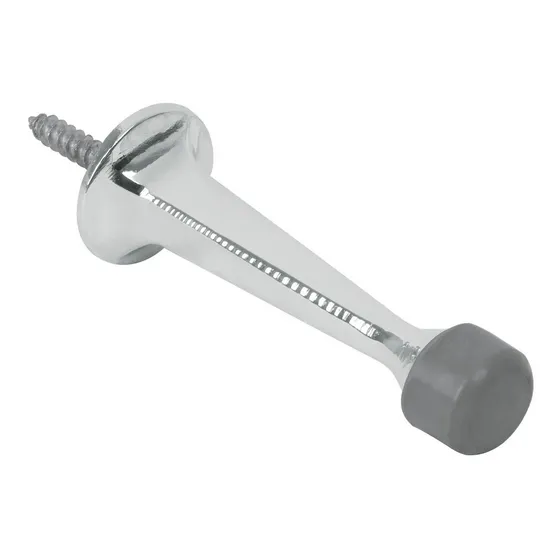 Tope De Puerta Recto Cromado Hermex Cod: 3501723