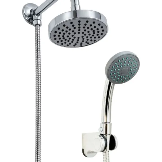 Chuveiro Ducha Chuveirinho De Mão Cromado P/ Aquecedor Gás