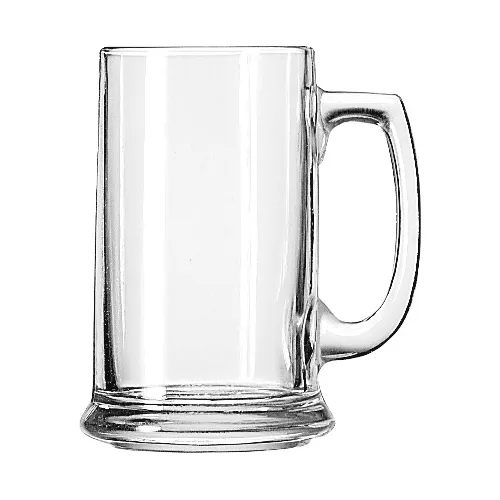 Albira Juego De 6 Tarros Cervecero De Vidrio De 417 Ml Color Transparente