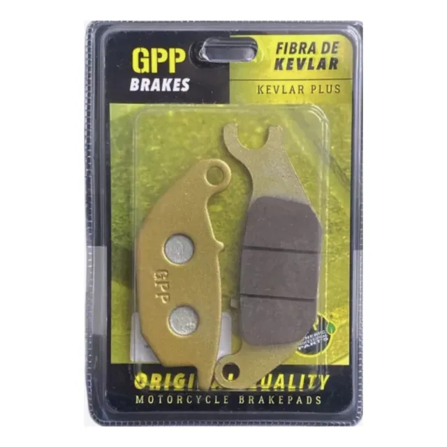 Pastilla De Freno Gr250 6g Trasera Marca Gpp