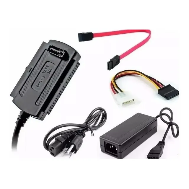 Convertidor Galleta Usb 2.0 A Sata Ide Disco Duro 2,5 3,5