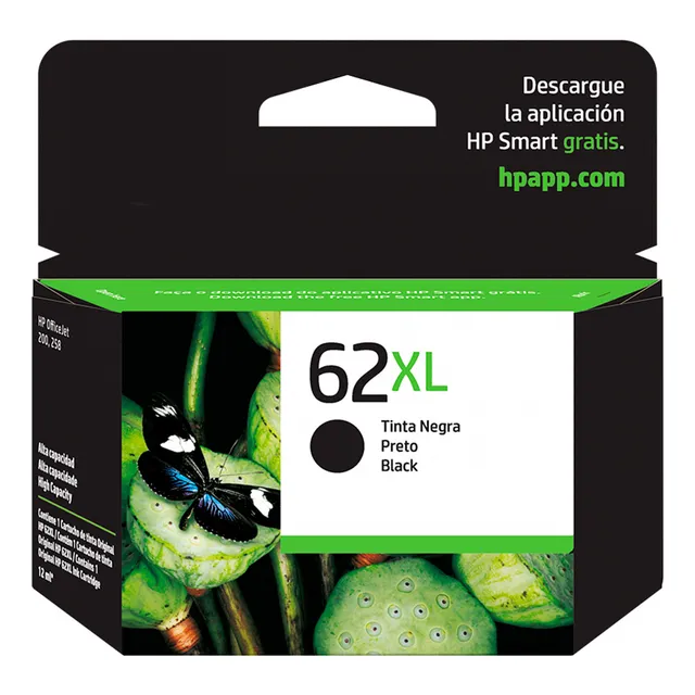 Cartucho De Tinta Hp C2p05al Color Negro De 11 Ml