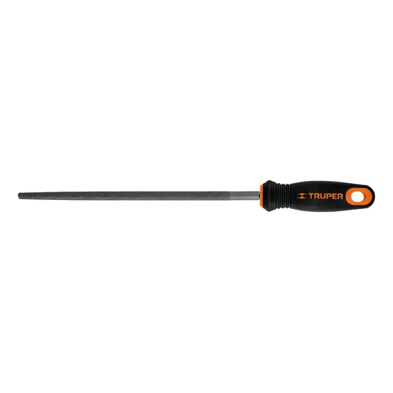 Lima Redonda Bastarda De 10'', Mango Comfort Grip