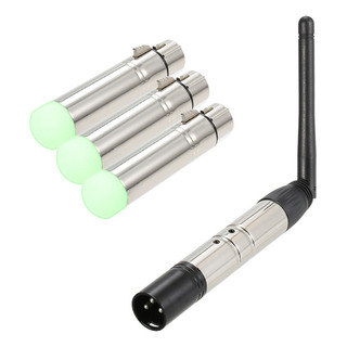 Kit De Transmisor-receptor Dmx512 Portátil De 2,4 G Ism, 4 P Kit De Transmisor-receptor Dmx512 Portátil De 2,4 G Ism, 4 P