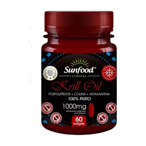 Aceite Puro Krill 1000mg 60 Caps Omega 3 Epa Dha Elevado
