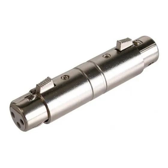 Adaptador Xlr Hembra A Hembra Amphenol Ac3f3fw