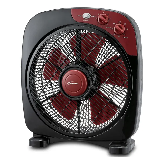 Ventilador Mesa Turbo Powerpac Ppbf30 3 Vel. 45 Cm
