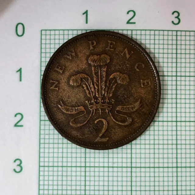 Moneda 2 New Pence 1978 Gran Bretaña