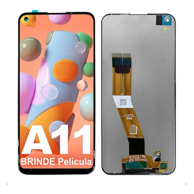 Tela Frontal Touch Display Para A11 A115m/ds Brinde Pelicula