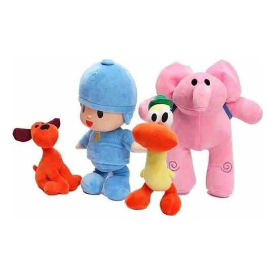 Juguete De Pocoyo Elly Pel Loula Piezas Regalo Pato Muñeco 4