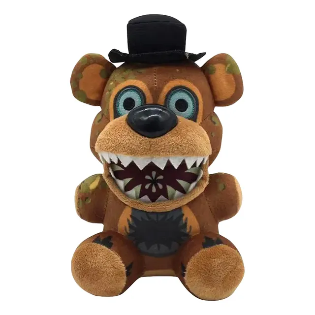 Pelucia Five Nights At Freddys Nightmare Freddy Twisted 25cm
