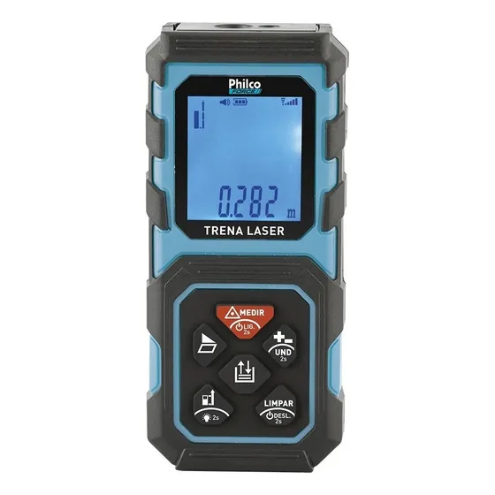 Trena A Laser Force Ptl01 Memória E Calculadora 40m Philco