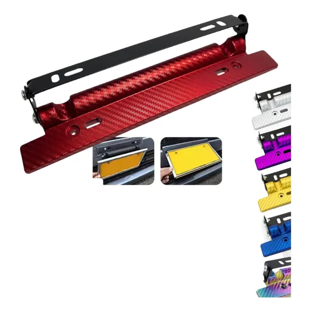 Base Para Placa Universal Ajustable