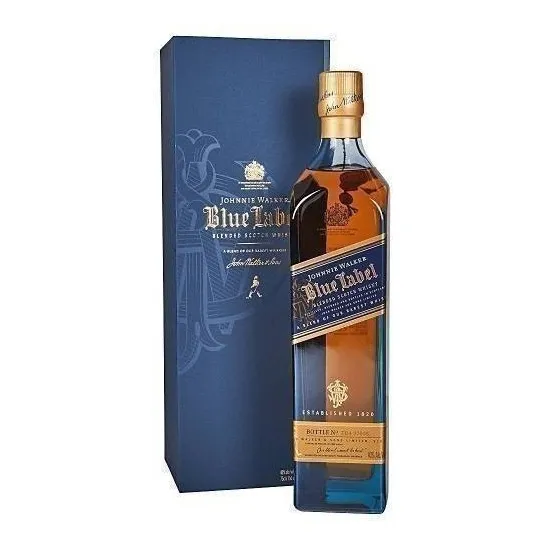 Johnnie Walker Blue Label Scotch 750 mL 1 unidad