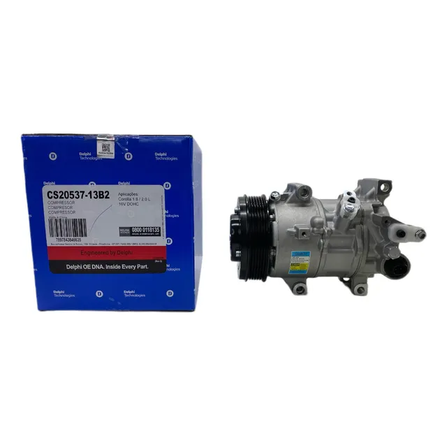 Compressor Ar Corolla 2015 Em Diante Original Novo Delphi