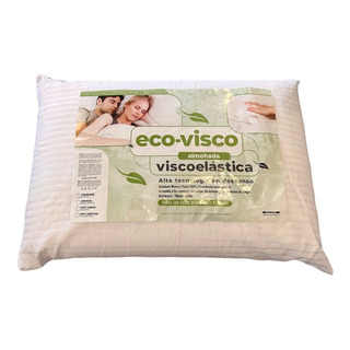Almohada Viscoelastica Con Memoria Eco Visco De Fiberball Almohada Viscoelastica Con Memoria Eco Visco De Fiberball