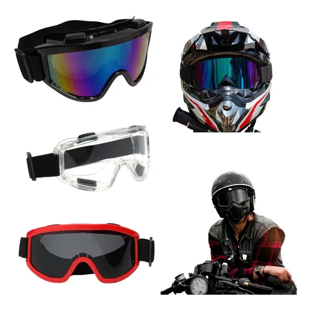 Gafas Motocross Casco Uv Lentes Deportes Goggles Vis