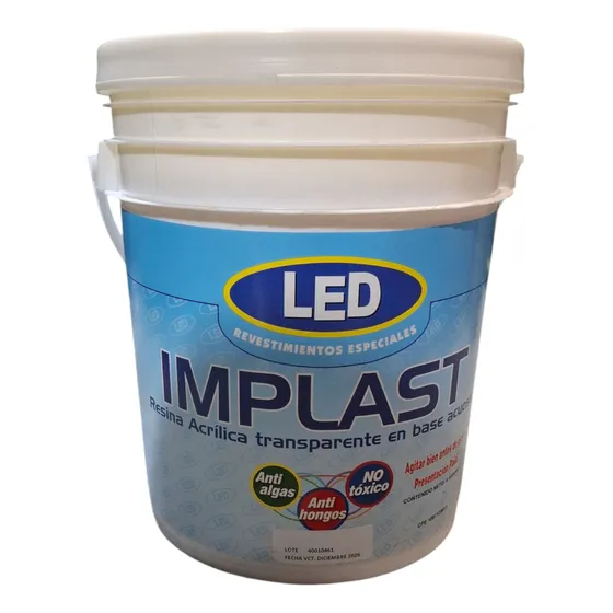 Resina Acrilica Impermeabilizante Implast 4 Galones