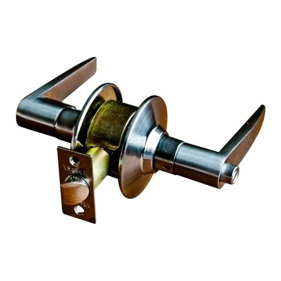 Cerradura De Manilla Para Baño Cisa Visalock 626 Acero Inox 