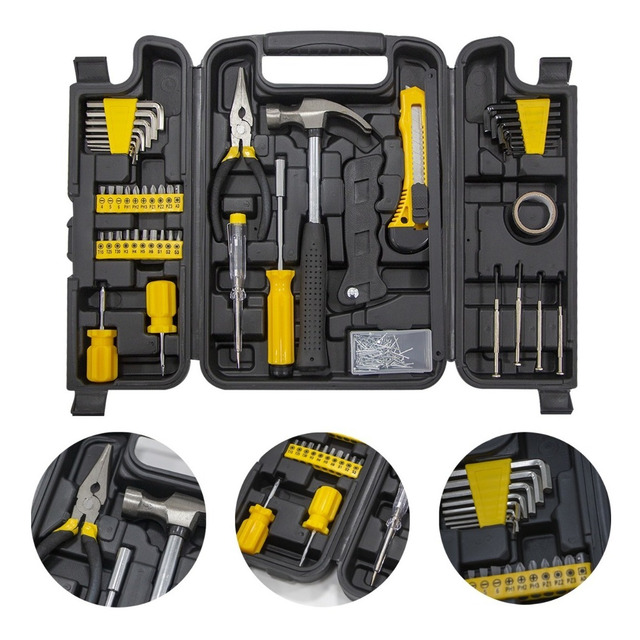Kit Ferramentas C/200 Pçs Linha Profissional 05456 Titanium Kit Ferramentas C/200 Pçs Linha Profissional 05456 Titanium