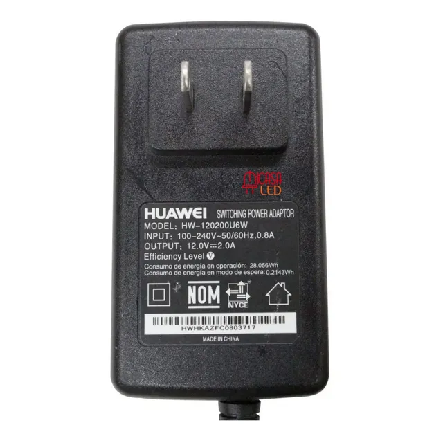 Eliminador  12v 2a  Conector Tira Led 