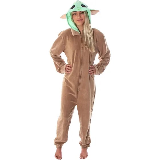 Disfraz De Bebé Yoda Para Mujer/talla L/xl
