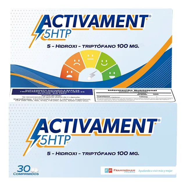 Activament Framingham Pharma 5htp X30 Comprimidos Sabor Sin Sabor