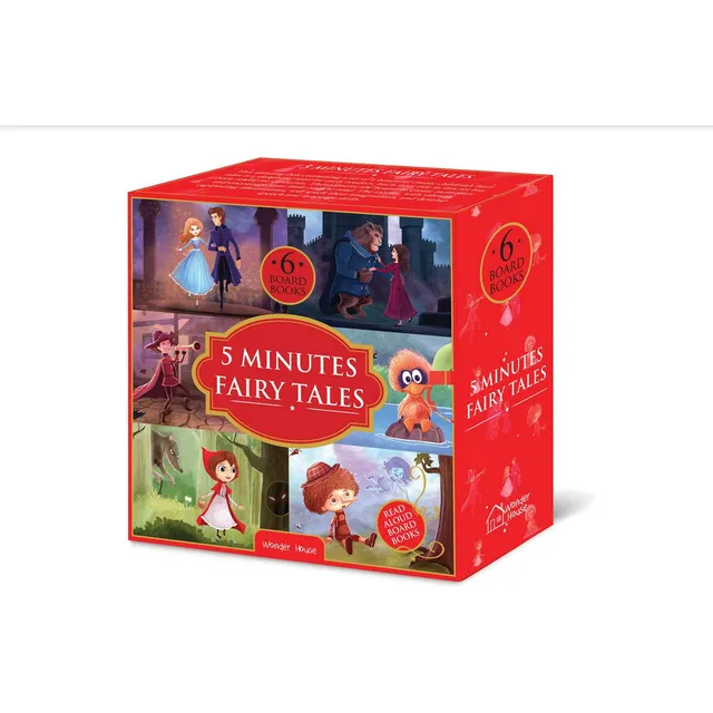 5 Minutes Fairy Tales Bookset. Libro En Inglés