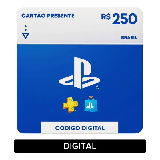 Sony PlayStation Store Gift Card BRL 250 (Digital)