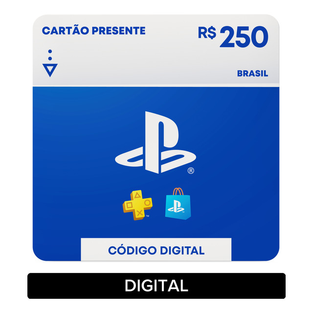 Sony Playstation Store Gift Card Brl 250 (digital) Sony Playstation Store Gift Card Brl 250 (digital)