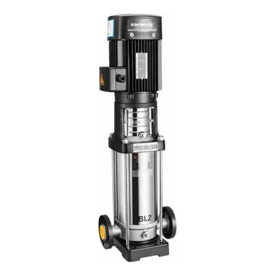 Bomba Centrífuga Vertical Multietapas Shimge 40 Hp 220-440v