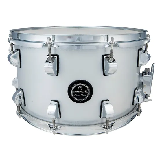 Caixa De Bateria Nagano Big Beat 14x8 Grey Sparkle
