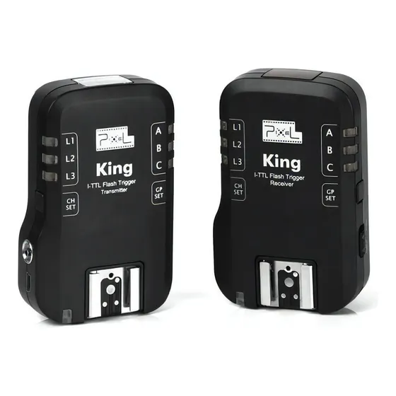 Rádio Flash Pixel King Wireless I-ttl 2.4ghz Para Nikon